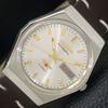 AUTOMATIC 8200 VINTAGE JAPAN MENS SILVER COLOR DIAL WATCH A702764-1 R210-a702764