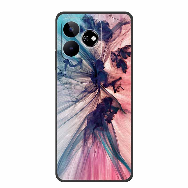Для ZTE Blade V60 Чехол 6.72" Мраморный ТПУ Мягкий Силикон Задняя Крышка Чехлы для Телефона для ZTE Axon 60 4G Защитный Милый Рисованный с Слюдой чехол
