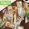 32 Pcs, Western Mythological Female Characters Bookmarks for Teachers, Readers and Lovers, Bookmarks, Gifts, Parties, Birthday
