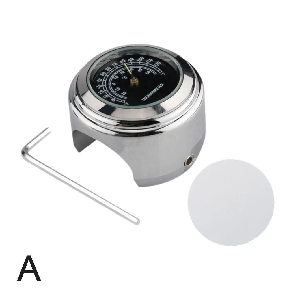 Мотоциклетный пыле- и водонепроницаемый кварцевый термометр многофункциональный автомобильный настольный руль из алюминиевого сплава светящийся Univer V4Y7