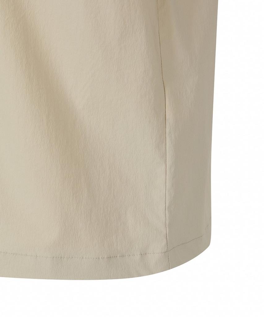 DISCOVERY EXPEDITION Women'S Freshvent Pocket Woven Short Sleeve T-Shirt (Beige2)