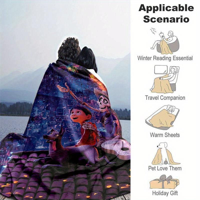 1pc,"Home Decor Blanket Perfect for Couch, Bed, Travel