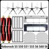 For Roborock S5 S50 S51 S55 S6 S60 S6 Accessories for Pure Vacuum Cleaners HEPA Filter Mop Cloth Main Side Brush Spare Parts