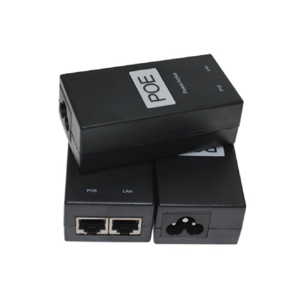 24 В/48 В, 0,5 А, блок питания POE, 100 Мбит/с, адаптер Ethernet POE, устройство POE, инжектор питания POE POE
