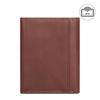 Jiamida Men's RFID-Blocking Retro Genuine Leather Tri-Fold Wallet with Multi-Card Slots and Coin Pocket