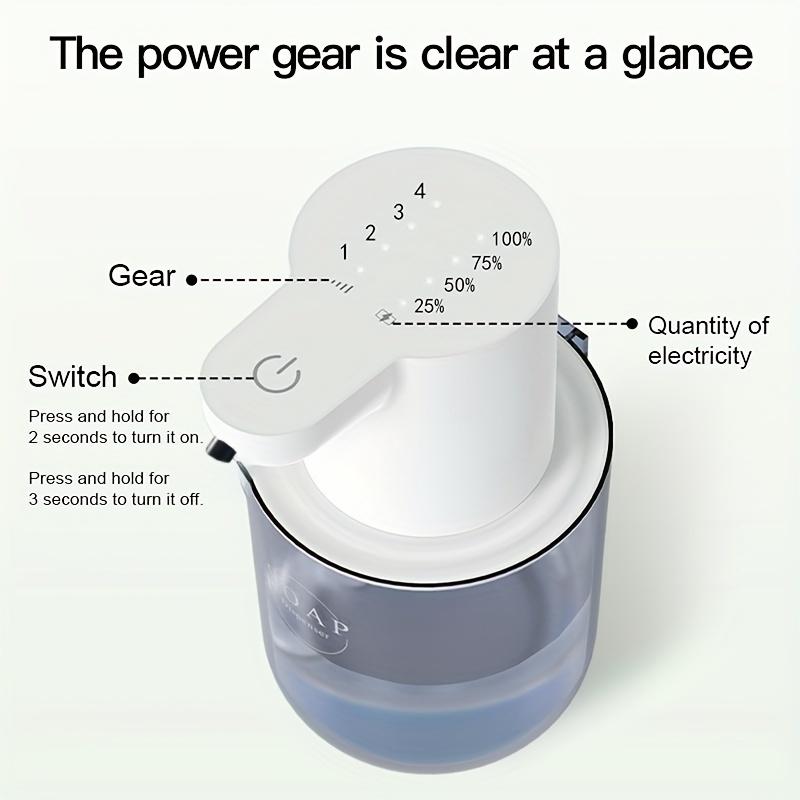 Автоматический дозатор мыла аксессуары для ванной комнаты Автоматический дозатор жидкого мыла Белый дозатор пенного мыла