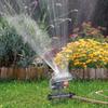 Oscillating Sprinkler Auto Lawn Swing Sprinkler 16 Nozzles Watering Irrigation System Adjustable Flow for Plants Grasses Flowers