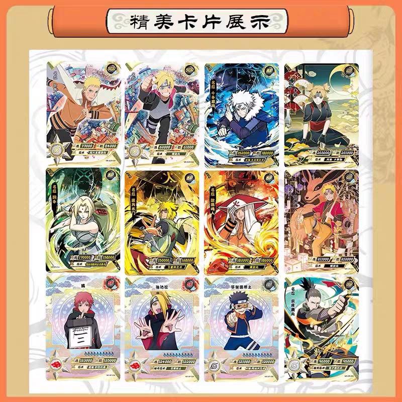 Anime Genuine Naruto The Scroll of Youth Rare SP Card Brick Ninja World Collection Card Kids Toy Game Gift