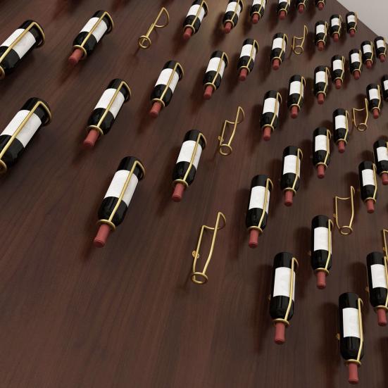 Железная винная полка в индустриальном стиле, простая установка, настенная винная полка, полка для хранения бутылок и банок для пива, железная полка