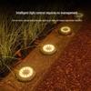 Водонепроницаемые светодиодные газонные фонари на солнечной батарее для наружного украшения - Сверхяркие