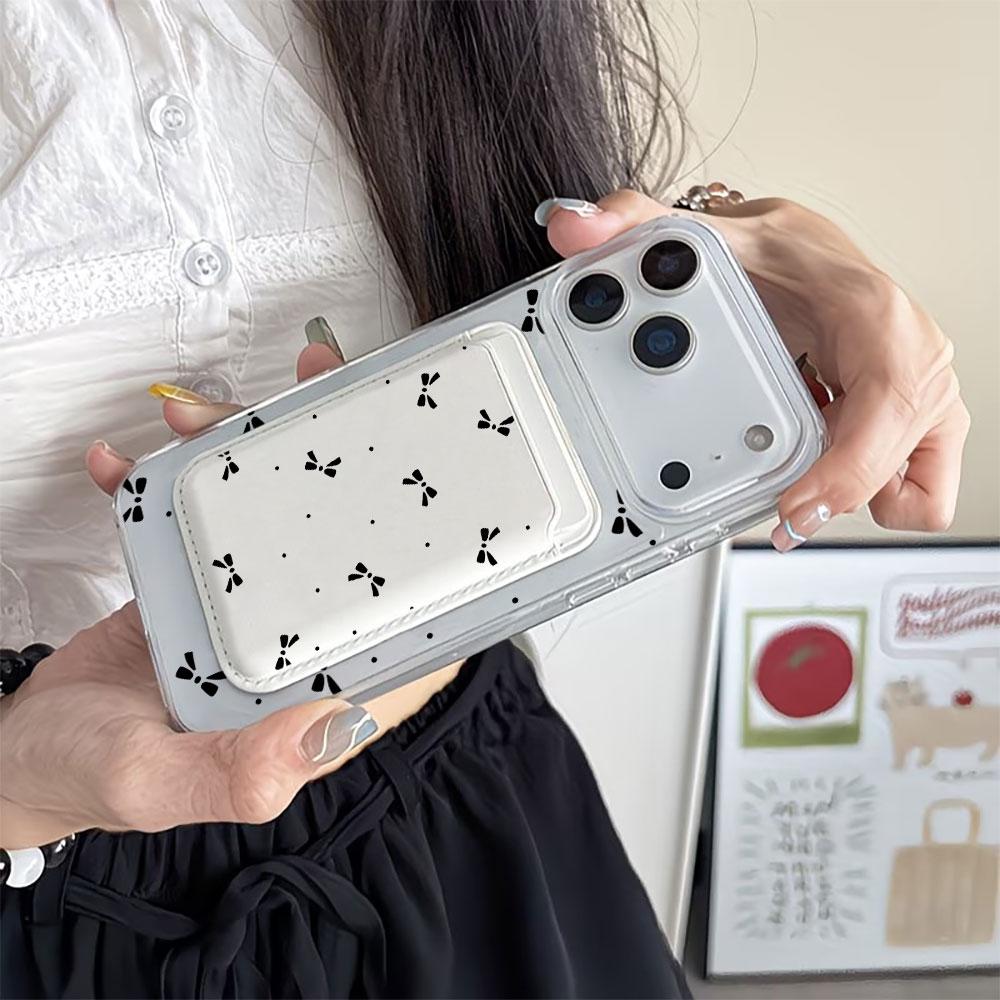Красный Томат Граффити Для кошелька Magsafe Магнитный держатель для карт Чехол для телефона Для iPhone 16 13 16 15 12 14 17 Pro Max 15 Plus 16E Чехол