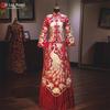 2023 Plus Size Maternity Xiuhe Bride Chinese Wedding Toast Dress - Dragon & Phoenix Gown.