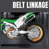 Моделирование 1:Масштаб 1/12 Модель внедорожного мотоцикла Kawasaki KX450 из сплава со звуком и светом, литая модель мотоцикла, игрушка-транспортное средство для мальчика, подарок