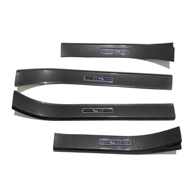 Ideal L7 Interior/Exterior Sill Strips: Decorative, Protective, Anti-Step Welcome Pedals