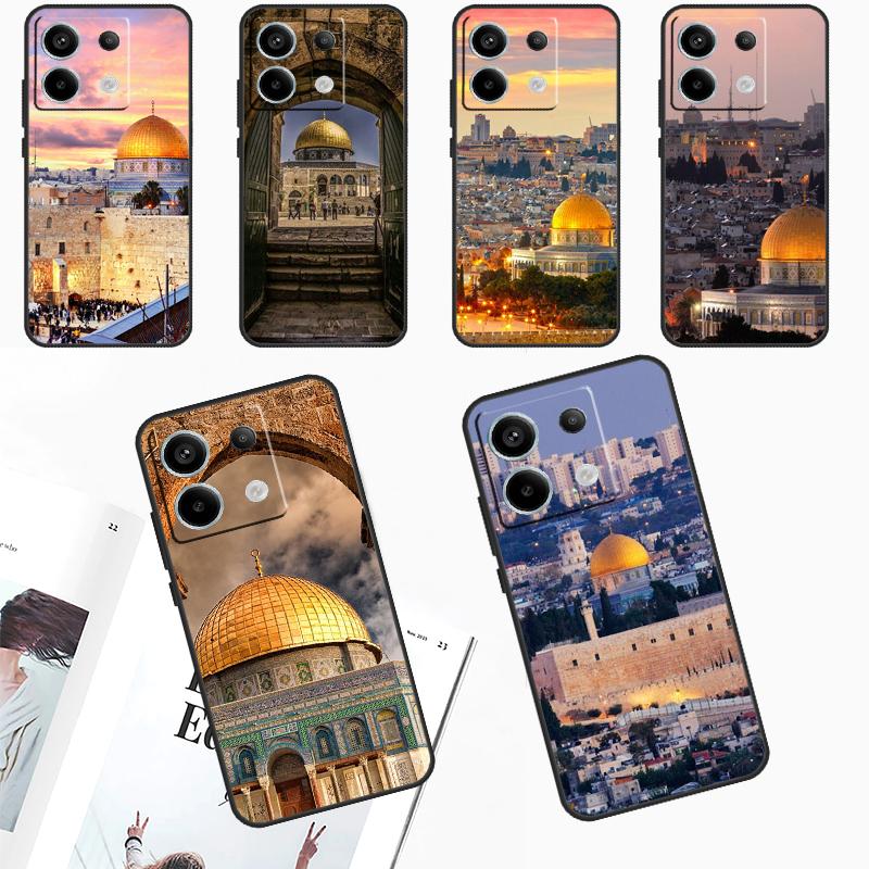 Чехол для телефона Jerusalem Building для Redmi Note 13 9 10 11 12 Pro Plus 10S 11S 12S Redmi 12 9C 10C 12C 13C Cover