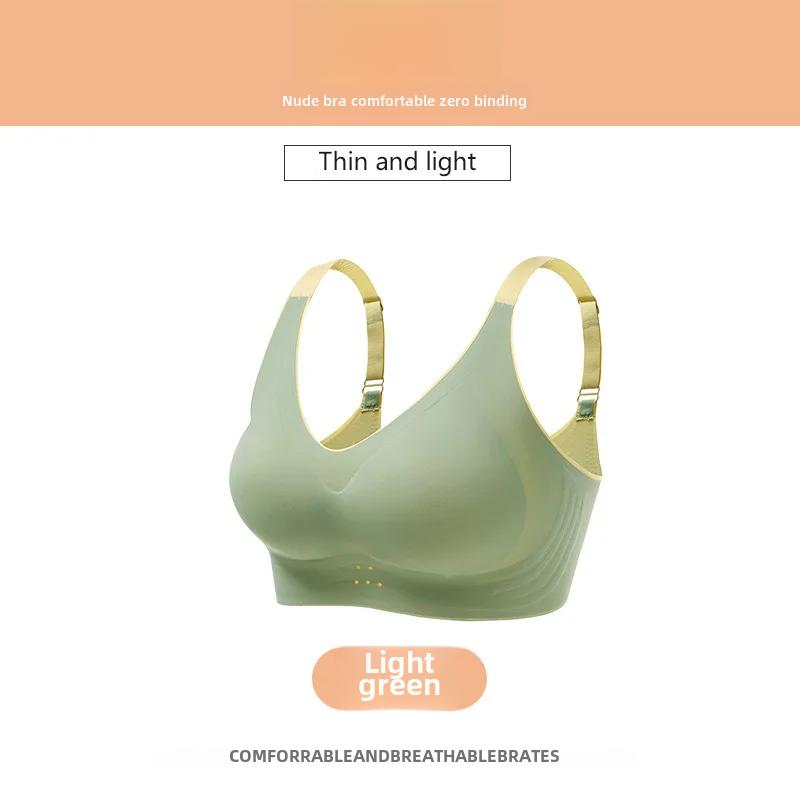 Новые ультратонкие летние бесшовные бюстгальтеры женские спортивные дышащие бюстгальтеры без косточек нейлоновое нижнее белье больших размеров