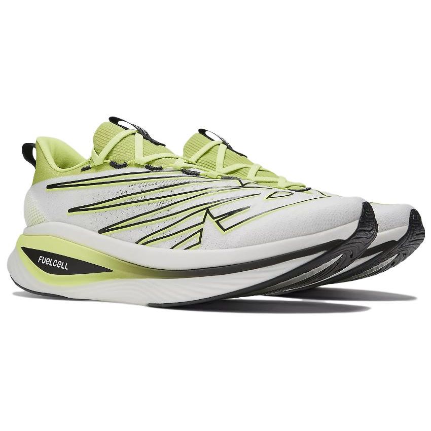 New Balance Кроссовки FuelCell SuperComp Elite v3 Thirty Watt мужские белые черные космические-розовые MRCELCT3