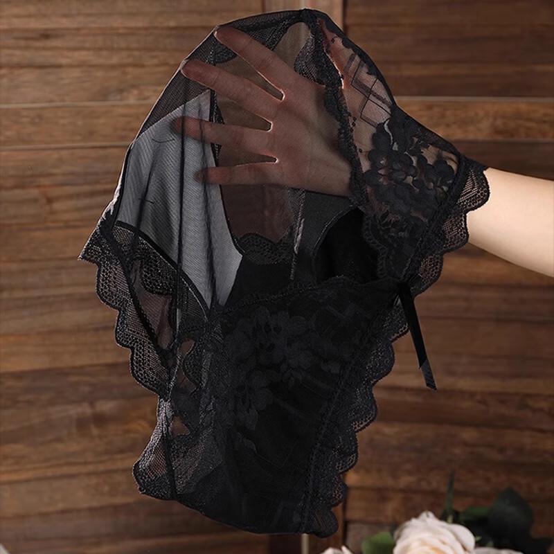 Женские трусы-слипы FitonTon, 2 шт., сексуальное французское кружево, прозрачные