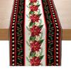Table Runner New Christmas Decoration Creative Printing Table Decoration Cloth Christmas Holiday Kitchen Tablecloth