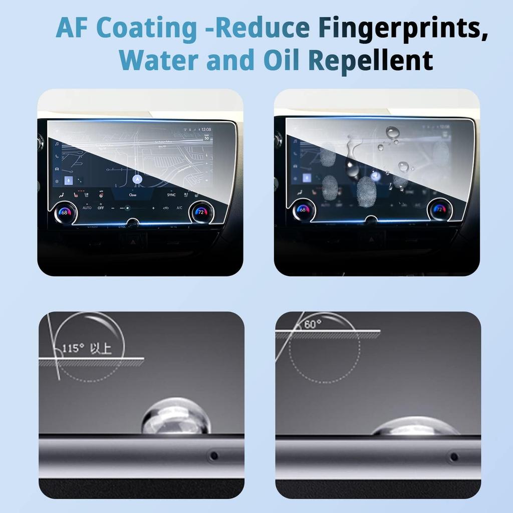 SHAOHAO for 2024 Lexus NX 250 Screen Protector, for 2022-2024 Lexus NX 250,NX 350, NX 350h, NX 450+ Touch Screen 14 In NX 250 NX 350 2023 2024 Screen