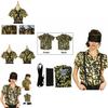 Halloween Girls Cosplay Stranger Things 3 Eleven Costume Shirt Blindfold Straps