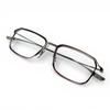 Excellent DITA Glasses SCHEMA-FIVE Square brown marble Women DTX423 Used