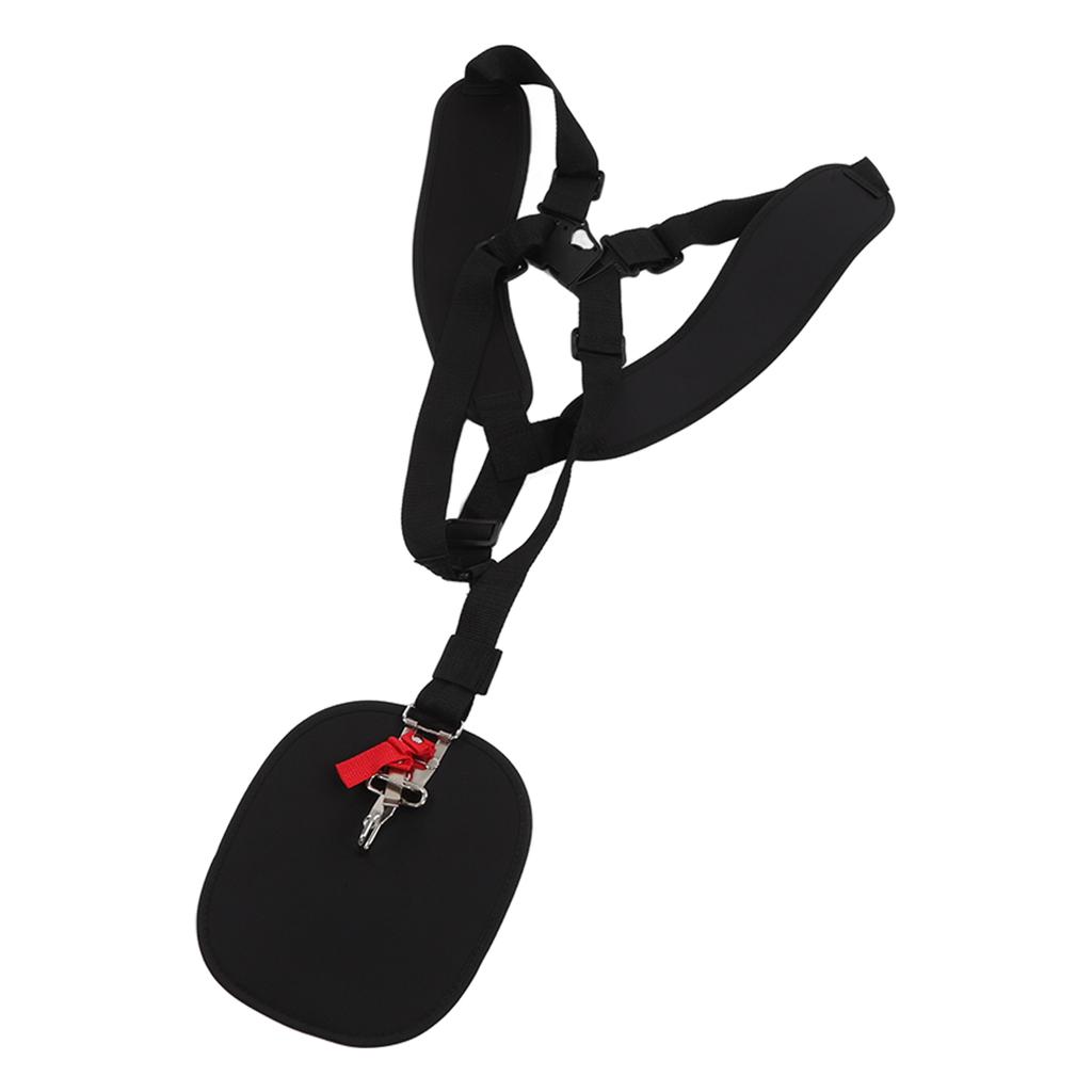 Регулируемый ремень для газонокосилки с пряжкой, полиэстеровый ремень с двойным плечевым ремнем для триммера