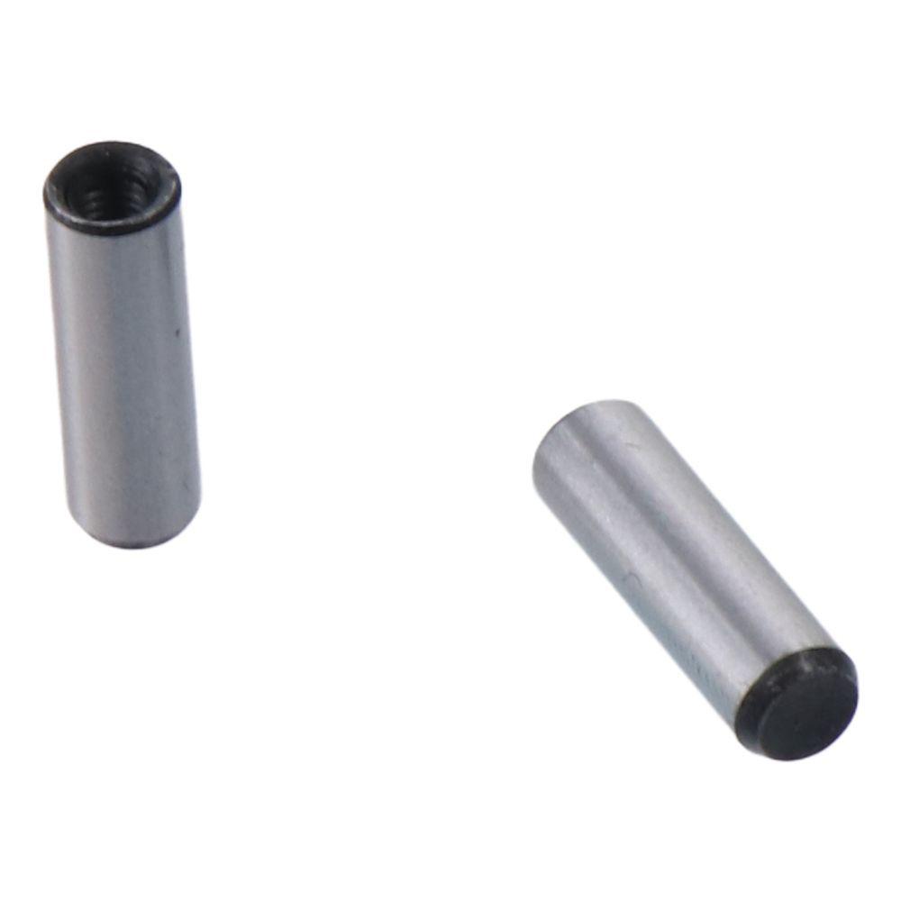 10 шт. Цилиндрический штифт с внутренней резьбой M3, диаметр 4 мм/5 мм, аппаратные штифты, дюбель-штифт с внутренней резьбой
