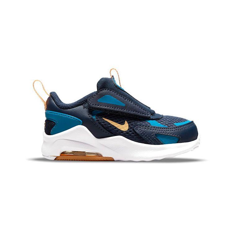 Nike Air Max Bolt Удобные спортивные низкие кроссовки для бега Детские кроссовки Темно-синие CW1629-401