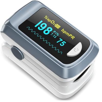 Домашний оксиметр Bluetooth-монитор сердечного ритма с зажимом для пальца