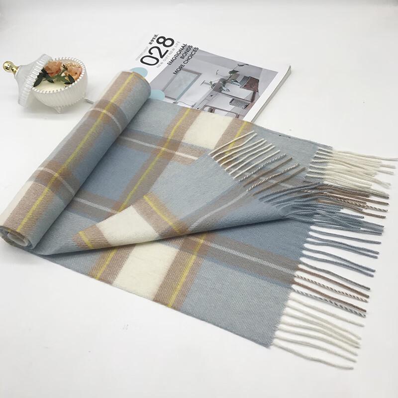 SIYUTANG Lamb Wool Plaid Scarf
