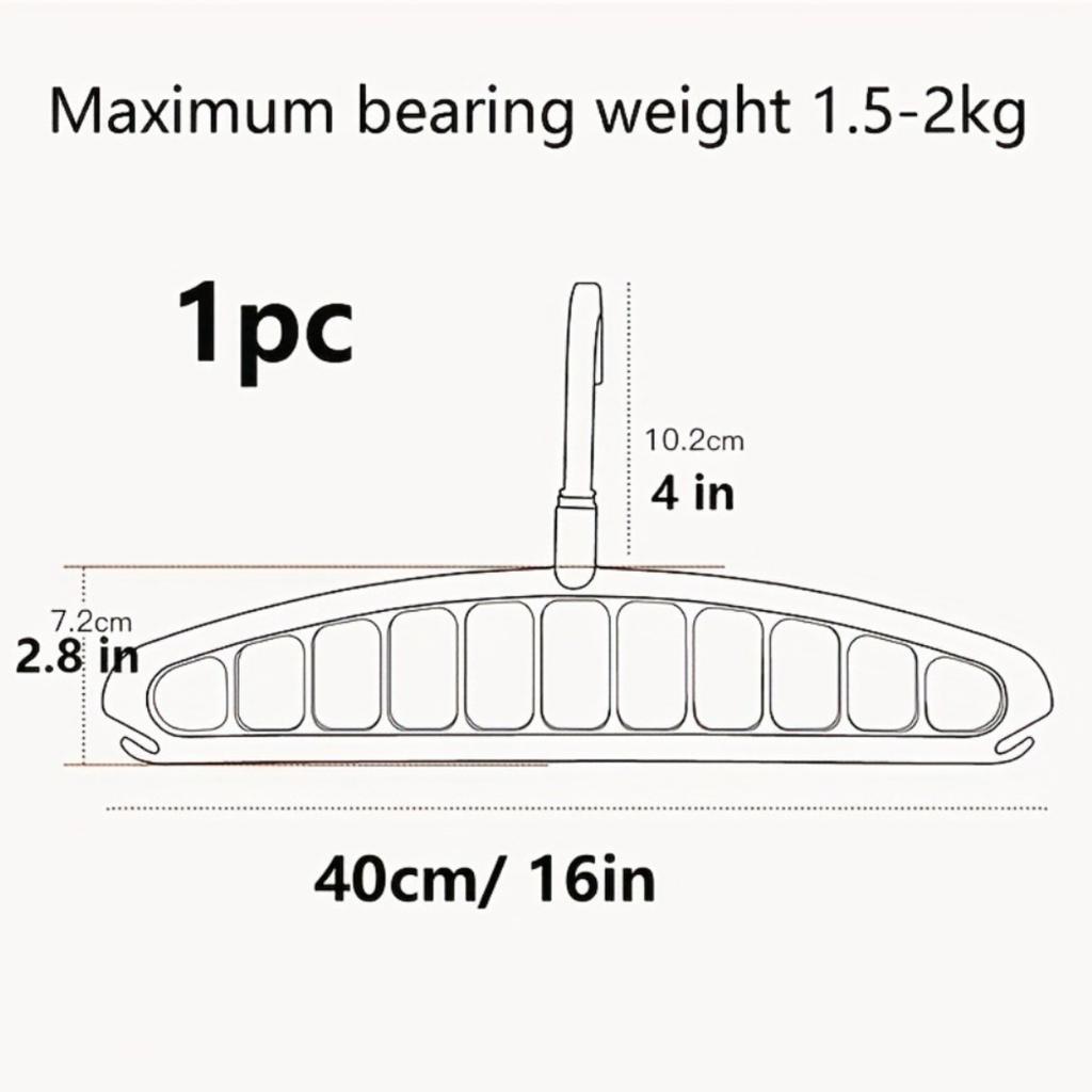 Экономящие место вешалки для органайзера и хранения в шкафу, пластиковые вешалки для одежды, складные держатели для вешалок, необходимые для общежития в колледже, 2 шт. в упаковке