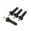 4pcs Explosion-proof Snap-in Tire Valve Stems Tire Pressure Sensor Valves Stem Caps for Buick Cadillac Chevy G M C
