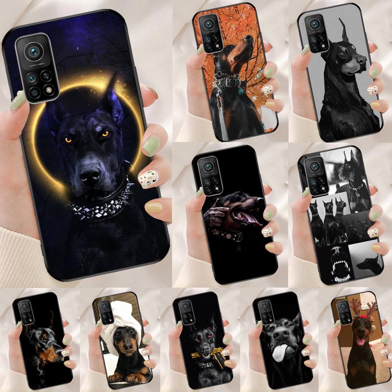 Animal Doberman Dog Cover For Xiaomi 15 Ultra 13 14 11T 12T 13T 14T Pro POCO X7 Pro X3 X5 X6 M6 F5 F6 Pro Case