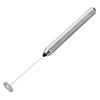 &NE Nikii Cafe Milk Frother, 2.5cm Diameter X 25cm Length, Stainless Steel, Electric Milk Frother, Milk, Creamer, Latte Art, Small, NIM-353