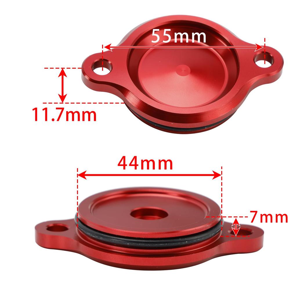 Frezon Super Cub Cross Cub 50/110 Monkey 125 Крышка фильтра Крышка фильтра Мульти Автомобиль Красный