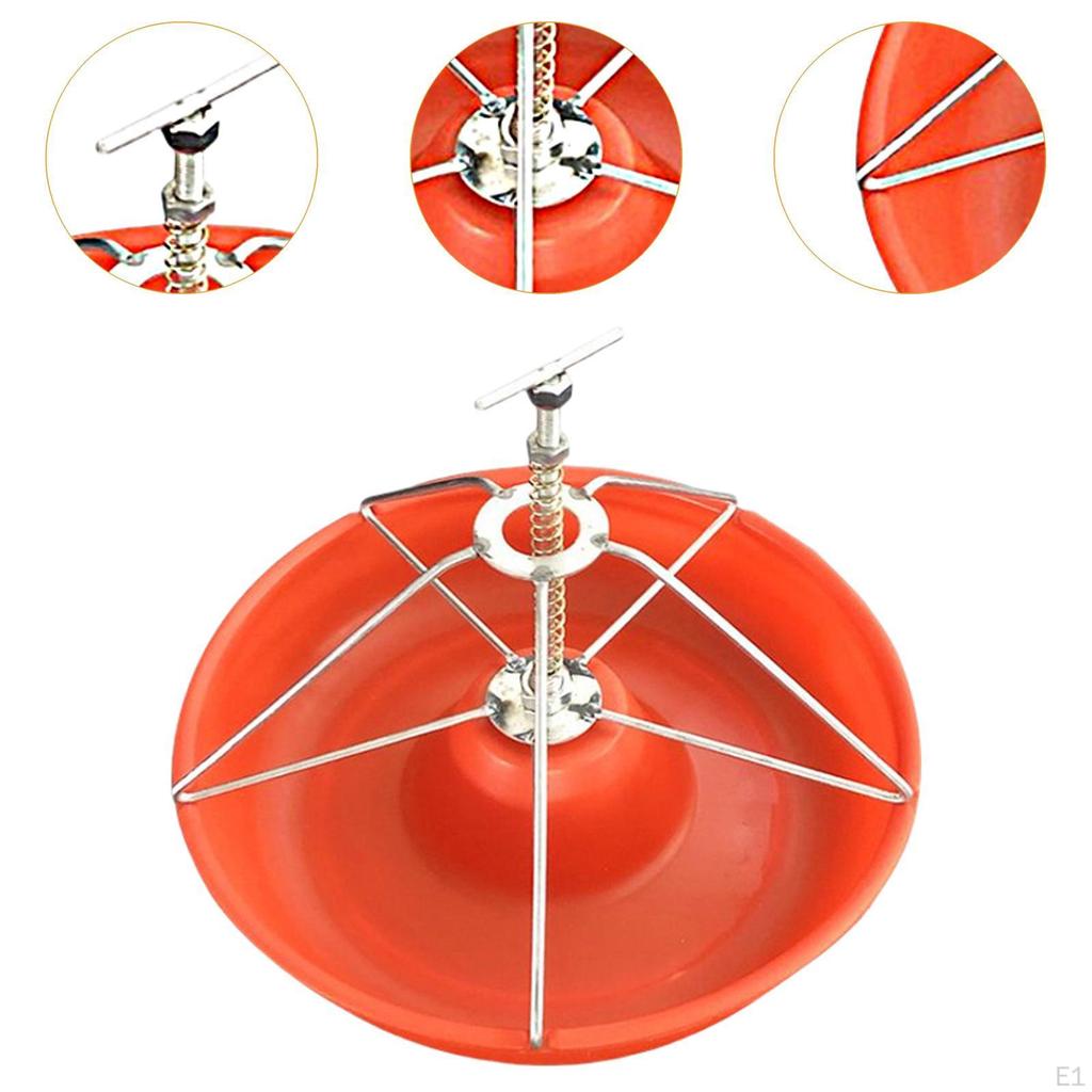 Кормушка для свиней, круглая кормушка для поросят, многоразовая переносная кормушка для скота, еда