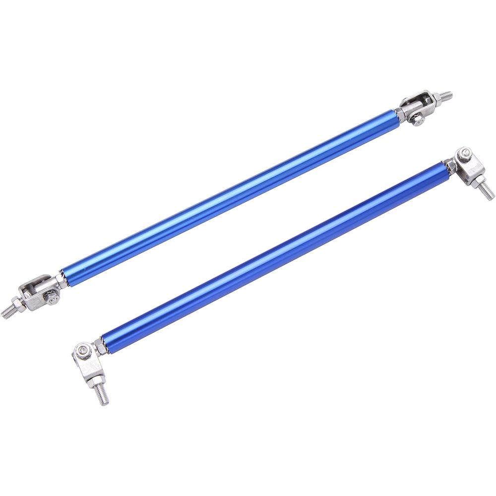 2 шт. универсальный регулируемый передний бампер, разделитель губ, стойка, опорная стойка, спойлер для гонок, 15/20 см, передний и задний бампер автомобиля