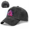 Постиранная унисекс бейсболка Glitch Trucker Snapback Кепки Папа Шляпа DnD Кепки для игры в гольф