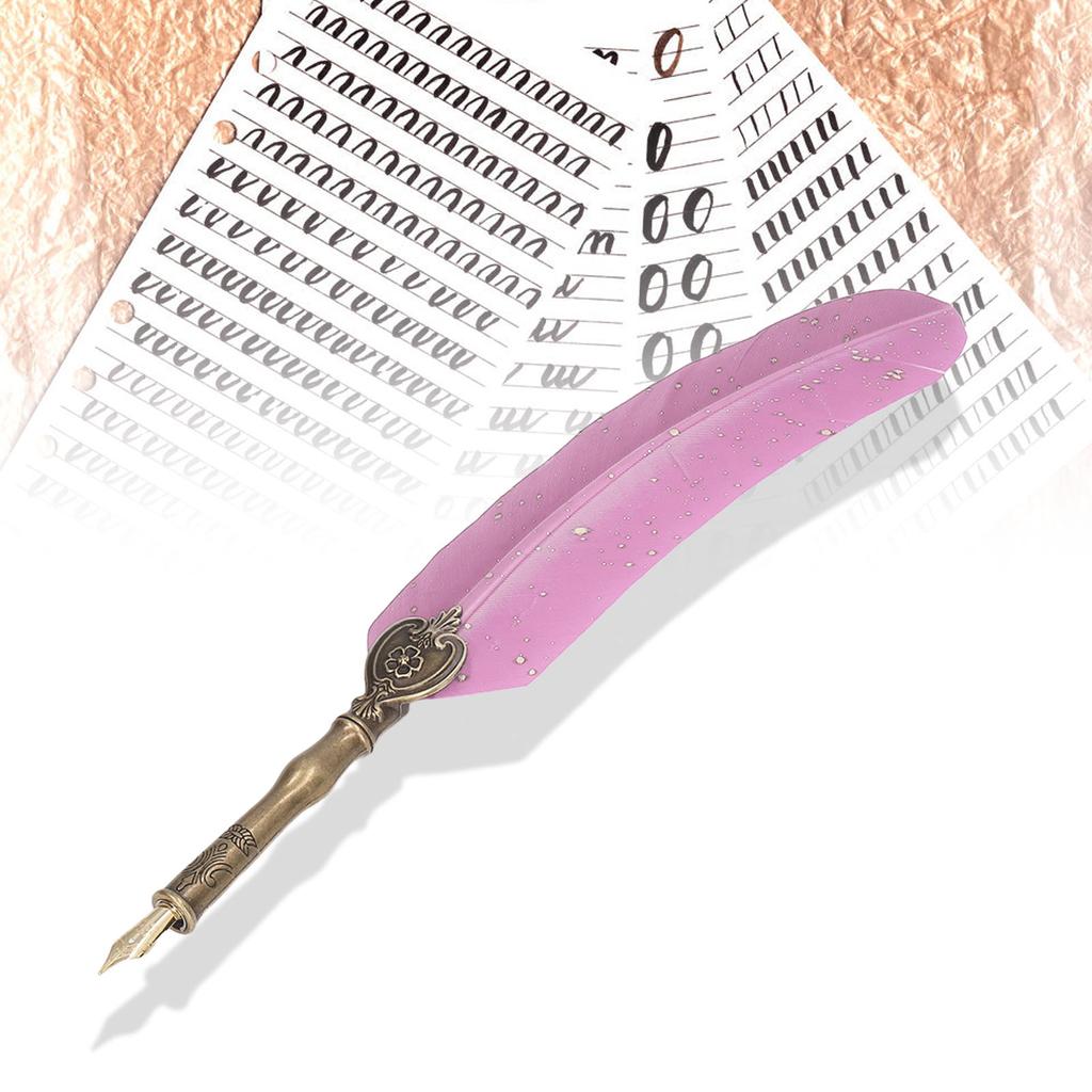 Ручка для каллиграфии Ретро Элегантная Носимая Удобная Практичная Привлекательная Декоративная Для Письма