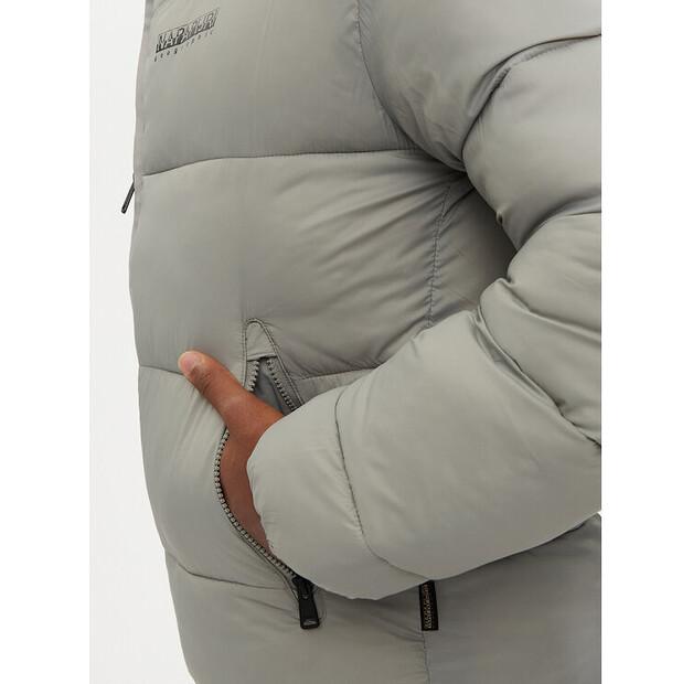 Зимняя куртка Napapijri A-Suomi NP0A4GJF Серая стандартного кроя