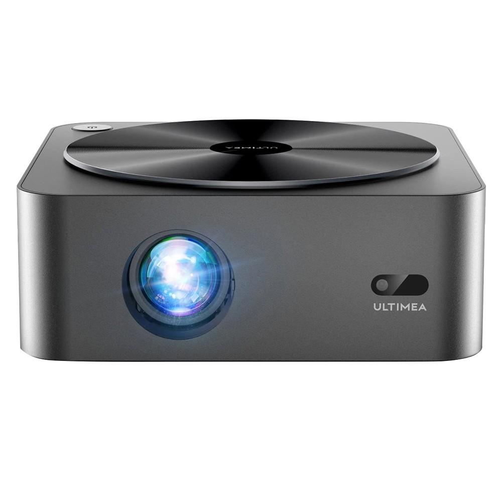 Ultimea Apollo P40 LCD Projector, Full HD Native 1080P 700 ANSI Lumens, 5G WiFi, Keystone Correction, Bluetooth 5.0 Grey