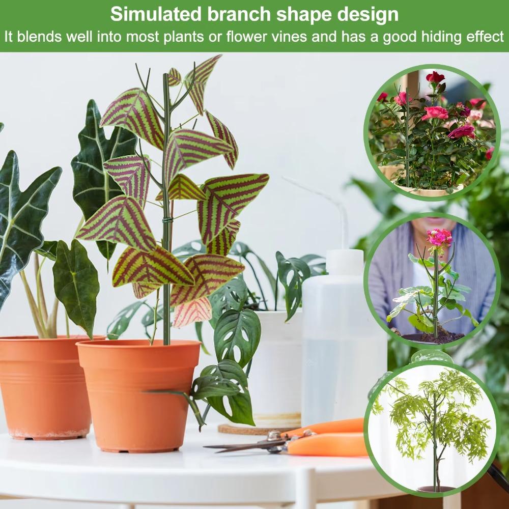 2 шт. противополегающие опоры для растений пластиковые палочки для растений горшечные растения