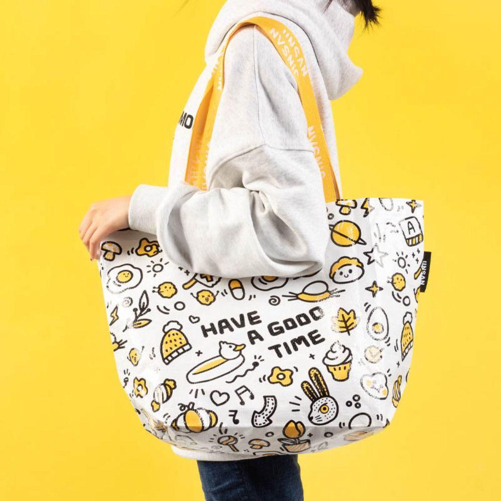 Ручная сумка-тоут большой вместимости, упаковочная сумка для хранения, креативная плетеная сумка-шоппер