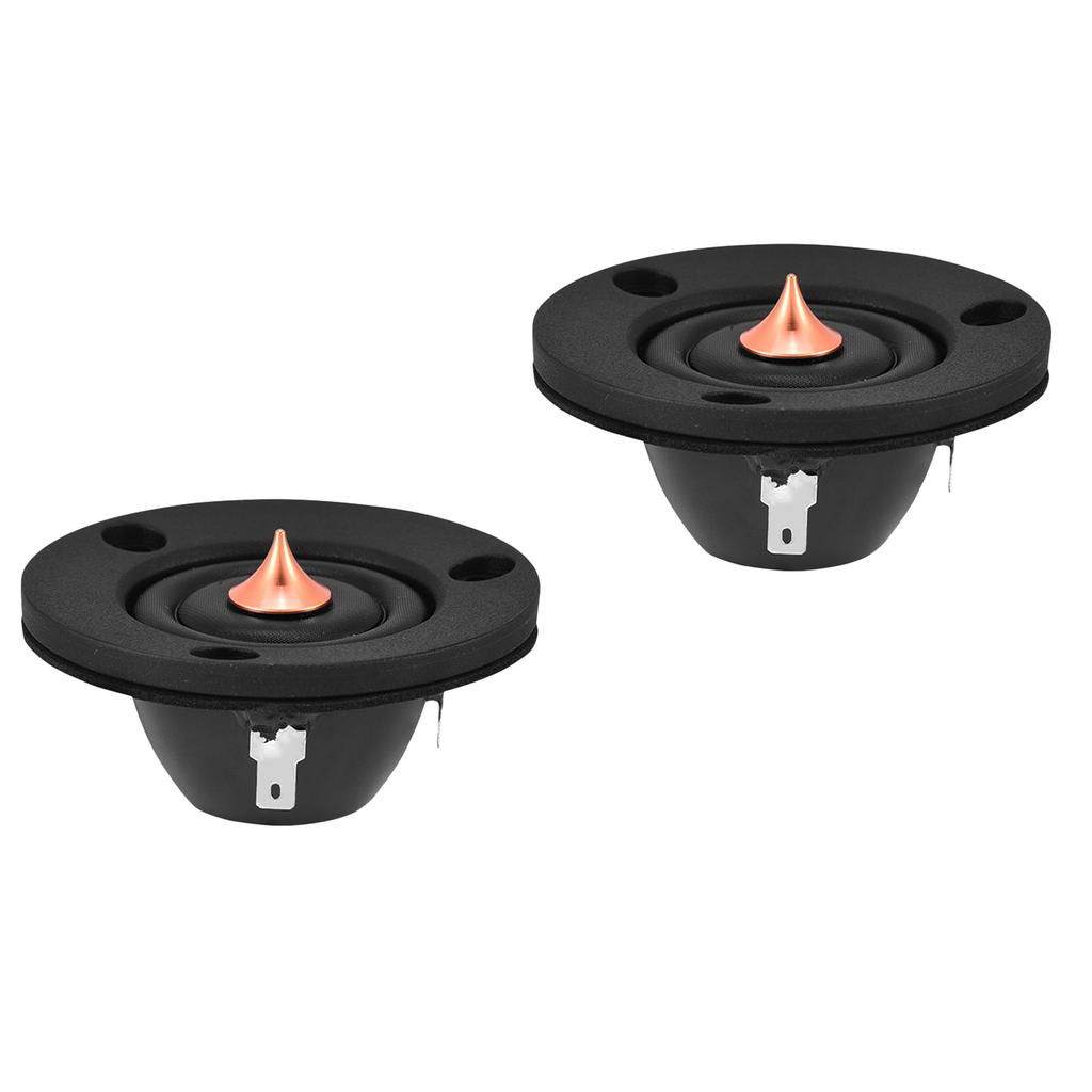 2pcs 2" 4Ohm 4 Ohm 30W Silk Film Dome Tweeter Treble Speaker Car Loudspeakers