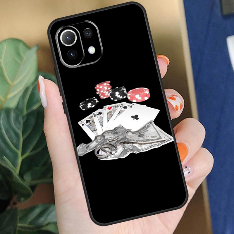Кейс для телефона с пиковым тузом для POCO F5 X3 X5 Pro F4 X4 F3 C65 M5s Чехол для Xiaomi 13T 14 Pro 11T 12T 12 13 Lite