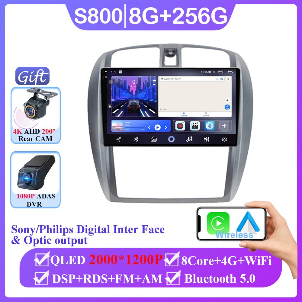 Android для Mazda и Haima Premacy 2001 - 2009 Навигация GPS Авторадио Сенсорный экран Автомобильное радио Аудиокамера WIFI QLED 5G Стерео Голова