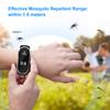 M21 Ultrasonic Mosquito Repellent Bracelet Watch USB Rechargeable Anti Mosquito Repeller Wristband