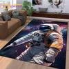 Космический Космонавт Мультяшный 3D Ковер Вселенная для Гостиной Спальни, Нескользящий Коврик для Дивана Прихожей Дети