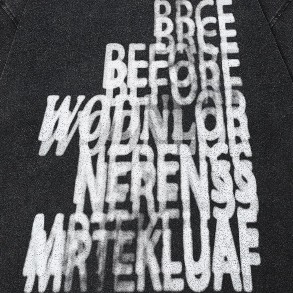 2024 уличная футболка унисекс с буквенным принтом, хлопковая черная футболка, топы унисекс, футболки, летняя футболка с короткими рукавами